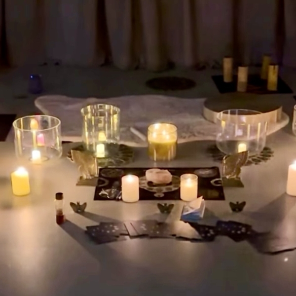 CRYSTAL SINGING BOWL SOUND BATH. MONDAY 16TH JUNE 8PM - 9.15PM