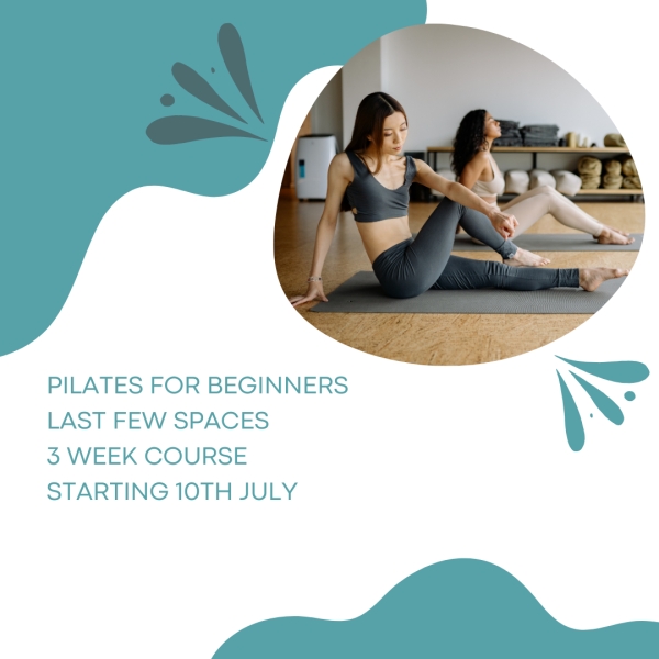 JULY PILATES FOR BEGINNERS - 10TH JULY